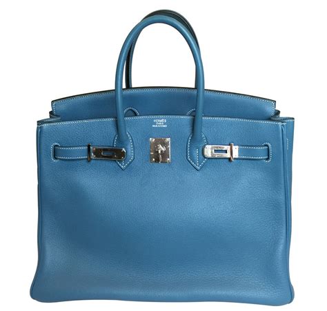 hermes birkin blue jean 35|blue jean burkin.